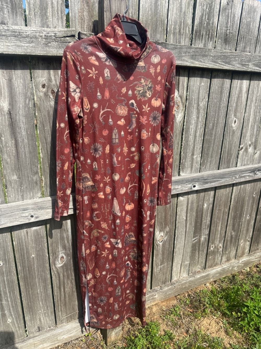 Arts cow dress